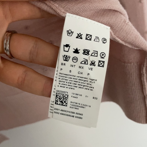 Hugo boss pink button cardigan - Picture 4 of 7